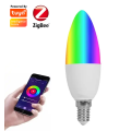 Smart Life Tuya Zigbee 4W E14 RGB CCT LED Light Bulb | 2700K to 6500K | RGB