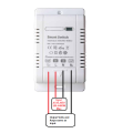 Smart Life Tuya WIFI 1CH 20A 4400W 4.4KW Switch Circuit Breaker Relay with Power Monitor