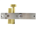 Electric Bolt Lock 12V 24V Fail-Secure w/ Key Cylinder & Contact Sensor for Tuya Access Control