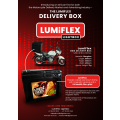 Illuminate Advertising - Motorcycle Delivery Box  (Fiberglass)