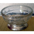 Beautiful cut glass bowl
