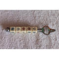 Vintage Bottle opener with Poker dice