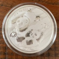 2022 Chinese Panda 30g Pure Fine Silver Graded Coin in Capsule