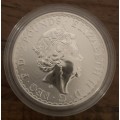 2021 Britannia 1oz Pure Fine Silver Bullion Coin in Capsule