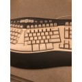 Ergonomic Keyboard and Infrared Mouse
