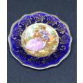 2 Beautiful Limoges (French) small decorated plates