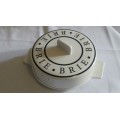 Designed by Salt and Pepper modern collectable Fromage / Cheese dish Brie large