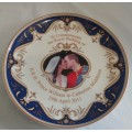 Commemorative Royal Wedding Plate British HRH Prince William and Catherine 2011