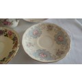 Lovely springtime saucer and a teacup collection