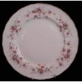 A Paragon Bone China Victoriana Rose pattern side plates / cake plates