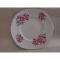 Beautiful Royal Vale pink flower fine bone China large cake plate