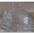 Stunning Crystal Butter dish