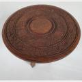 Lovely Indian carved table Sheesham wood