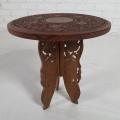Lovely Indian carved table Sheesham wood