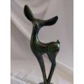 Classic Lucia ware Deer Jade green 1945-1950