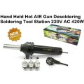 Hand Held Hot AIR Gun Desoldering Soldering Tool Station 220V AC 420W