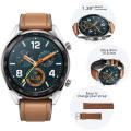 Huawei Watch GT (46mm Saddle Brown) - Local Stock - Brand New (FTN-B19)