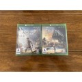 BRAND NEW SEALED ASSASSINS CREED ODYSSEY AND ASSASSINS CREED ORIGINS XBOX ONE