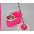MAGIC SPIN MOP STAINLESS STEEL DRYING BASKET PLUS X2 MOP HEADS