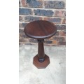 Vintage Dark wood side table