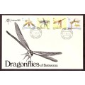 Botswana .1983 Dragonflies SG 550-553 MNH and FDC