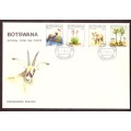 Botswana .1983 SG 541-544 Margin stamps MNH , Used and FDC