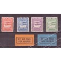 1925 UNION First AIRMAIL Stamps. full set mint + extra.
