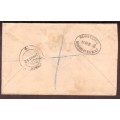 Great Britain. George V. 1932 Registred cover sent from London to Bombay. a bit toned.