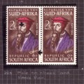 South Africa 1964 Issue  2.5 c Calvin .  Variety,steady material.
