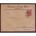 Austria . Nice Covers 1908 and 1911 from Wien to Lippstadt  Germany.