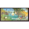 Botswana .2000 Scott #705-709 .set MNH. and # 709a Souvenir sheet