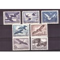 Austria. Airmail stamps issue 1950-53.  MNH.