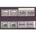 1926 -27 SWA  [ NAMIBIA ] London Pictorials  oveprinted . SACC#77-78-79-80 MH