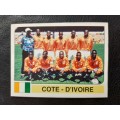 Panini Africa `96 Sticker #222 - Cote D`ivore