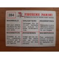 Figurine Panini Mammals Sticker #284 (1978)