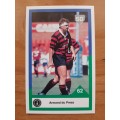 Sports Deck 1992 Currie Cup Collectors Cards: No 62 - Armand du Preez (Eastern Province)