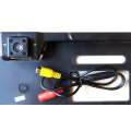 VEHICLE REAR-VIEW NUMBER-PLATE INTEGRAL CAMERA + 4.3 inch MONITOR + Cabling