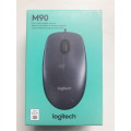 Logitech M90 Optical Mouse - Grey