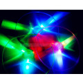 Outdoor LED Frisbees Boomerangs Flash Light Dragonfly Spinning UFO Space Flying Saucer