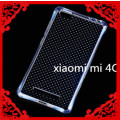 Ballistic durable drop Protection Soft Gel Cover for XIAOMI MI 4C with tempered glass