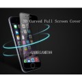 3D Curved Full Cover Tempered Glass Screen Protector For iPhone 7, Local Stock. Black or White