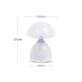 Rechargeable 7 Color Dimming Table LED Mushroom Lamp Touch Switch
