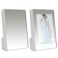 2 in 1 Magic Mirror Cum Photo Frame with LED Light for Sweet Memories (Rectangle)