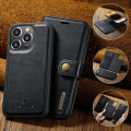 Wallet Flip Detachable Compatible Case Leather Flip Cover For iPhone14 Pro Max