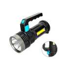 Ultra-Bright Portable Hand Lamp Powerful Light COB Side Light Floodlight USB Rechargeable Torch