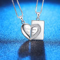 Cherished Charms: S925 sterling Silver Chain Set  Express Your Love This Valentine gift