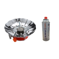 Safy - Windproof Camping Stove with 227G Butane Canister