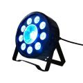 LED par Light - Slim LED 9 + 1 PAR Light - 120W Slim LED PAR