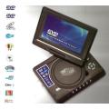 9.8" Portable DVD player with TV Player, Card reader / USB Game with remote