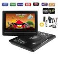 9.8" Portable DVD player with TV Player, Card reader / USB Game with remote